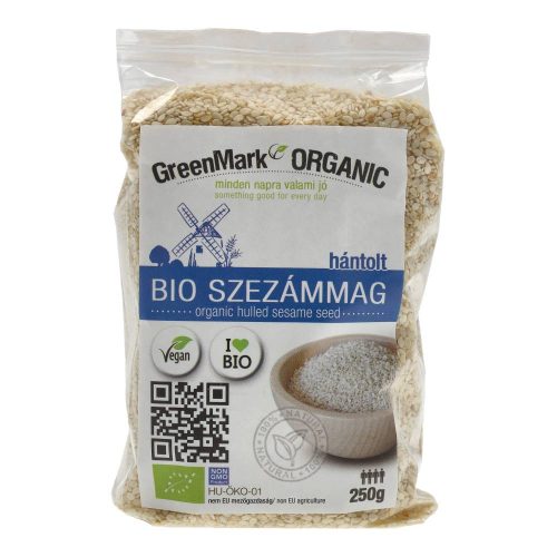 Greenmark bio szezámmag hántolt