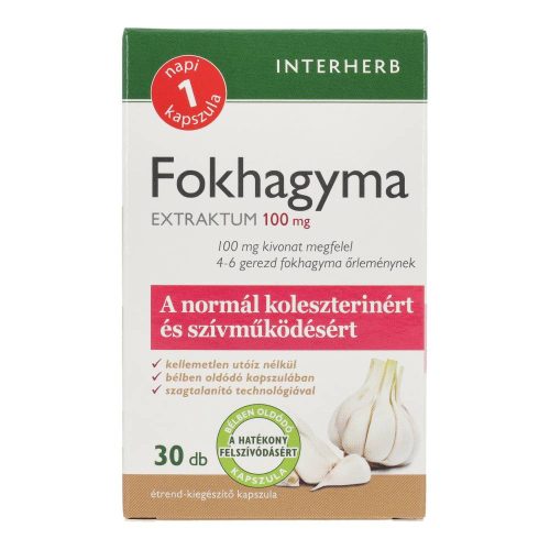 Interherb fokhagyma kapszula