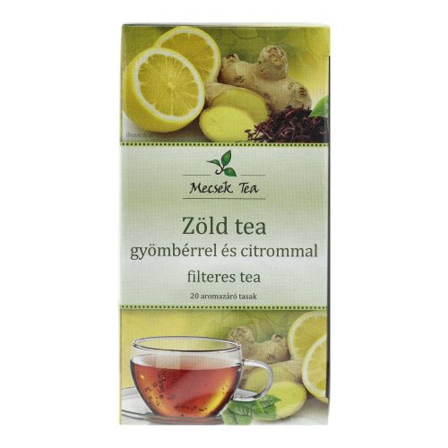 Mecsek zöld tea gyömbér-citrom
