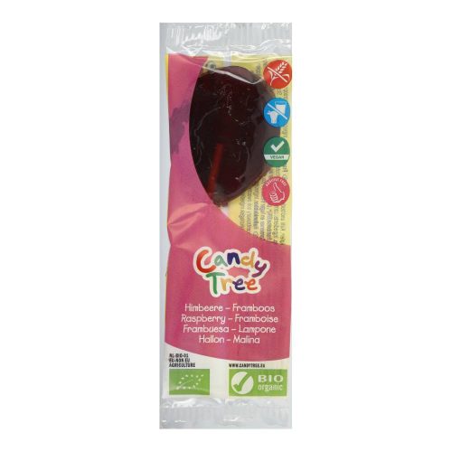 Candy tree bio nyalóka málna cukormentes