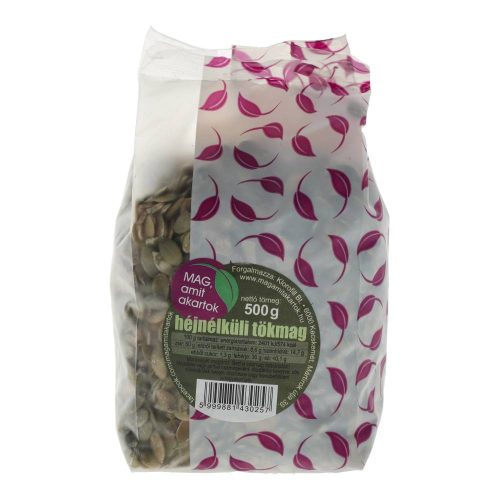 Klorofill héjnélküli tökmag 500g