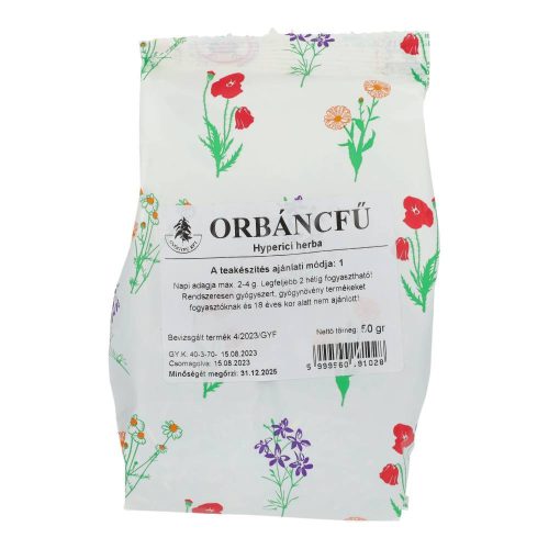 Gyógyfű orbáncfű tea