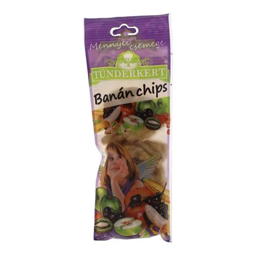 Tündérkert banán chips cukrozott