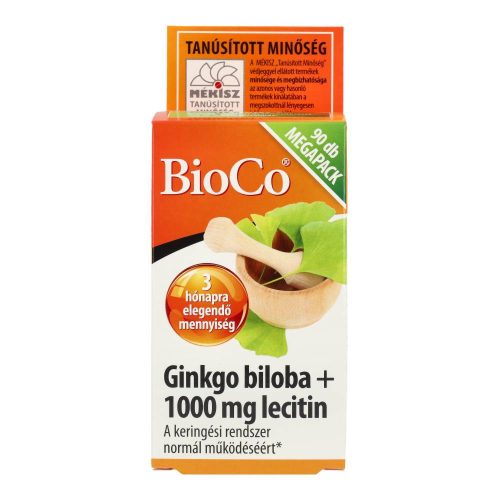Bioco ginkgo biloba+lecit.kapszula megapack