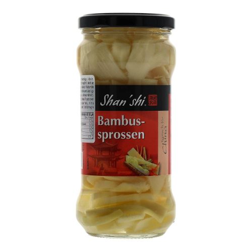 Shan shi bambuszrügy szeletelt