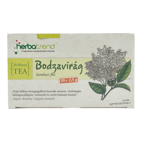 Herbatrend bodzavirág filteres tea