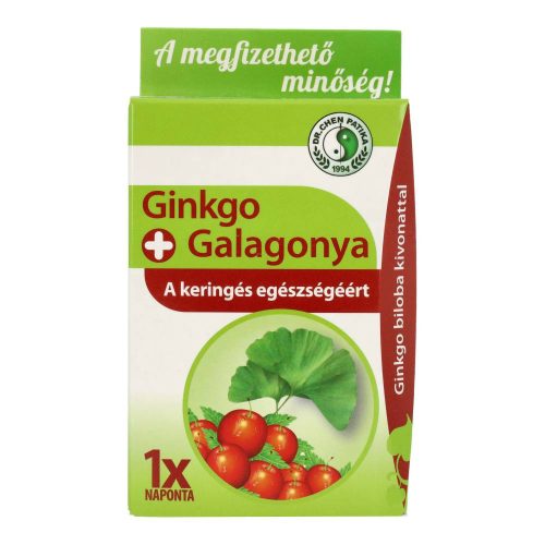 Dr. Chen ginkgo+galagonya kapszula 30 db