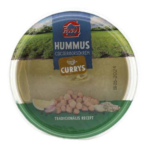 Fanan hummusz curry 250g 30n
