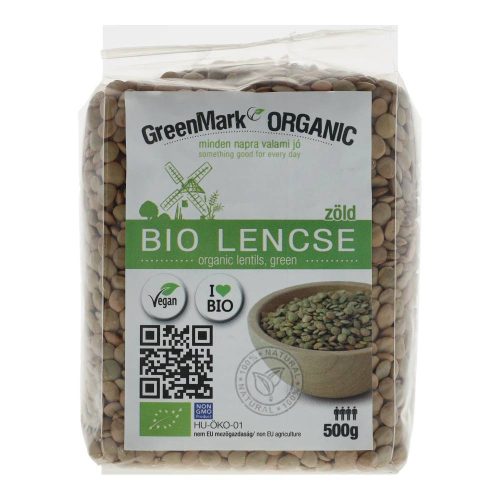 Greenmark bio lencse zöld