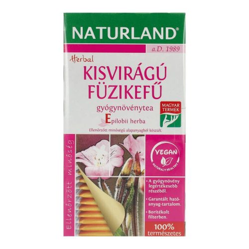 Naturland kisvirágú füzike tea 25filter
