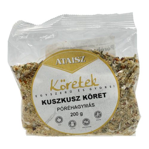 Ataisz kuszkusz köret póréhagymás