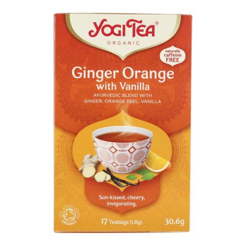 Yogi bio narancsos gyömbér tea