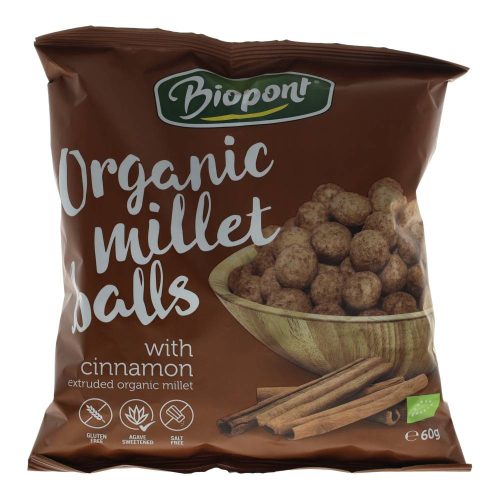 Biopont bio kölesgolyó fahéjas, gluténmentes