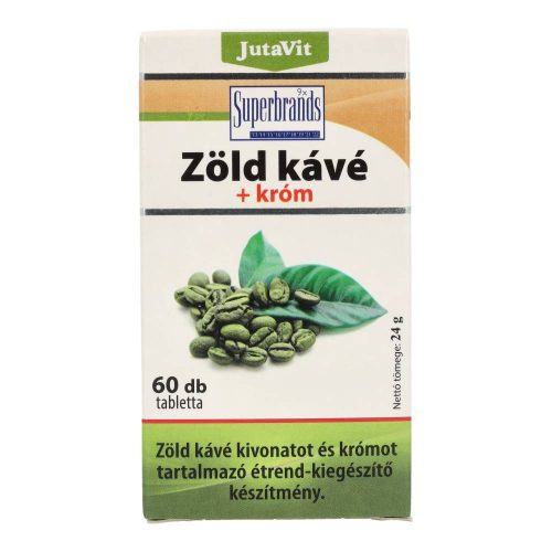 Jutavit zöldkávé + króm tabletta