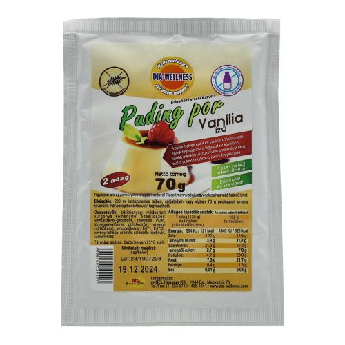 Dia-wellness pudingpor vaníliás 70g