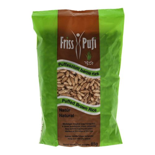 Friss pufi puffasztott Barnarizs 85 g
