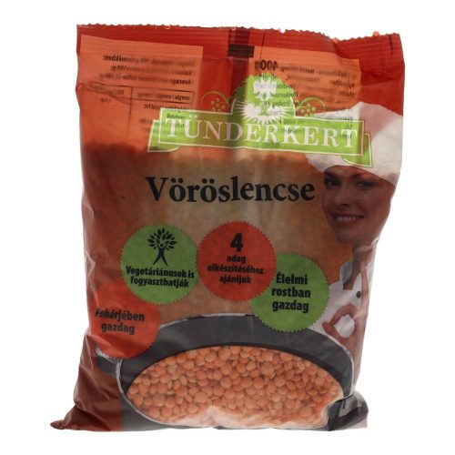 Tündérkert vöröslencse