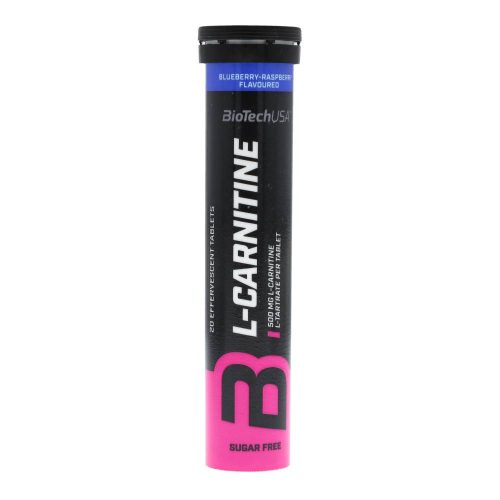 BioTechUSA l-carnitine pezsgőtabletta, áfonya-málna