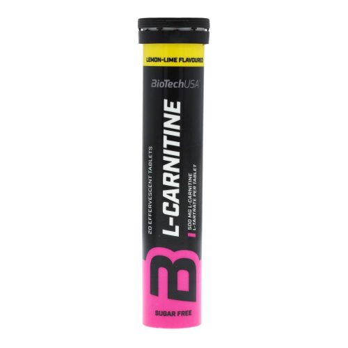 BioTechUSA l-carnitine pezsgőtabletta, citrom-lime