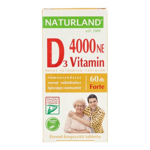 Naturland d-vit. Tbl. Forte 4000ne 60 db