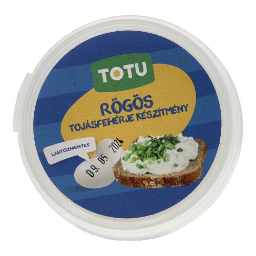 Totu rögös tojásfehérje készítm.100g 30n