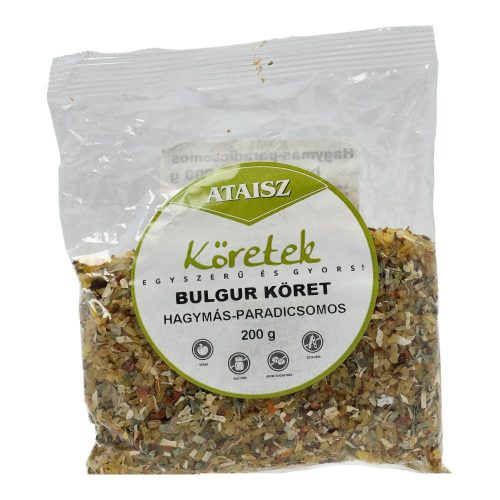 Ataisz bulgur köret hagymás-paradicsomos