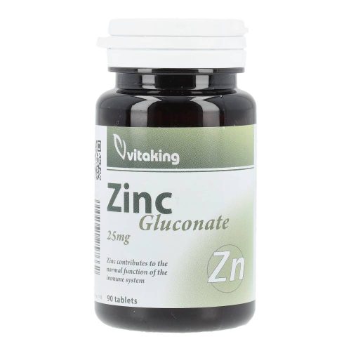 Vitaking cink gluconate 25mg tabletta