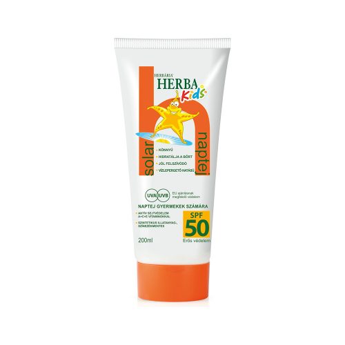 Herbária naptej gyerekeknek spf 50