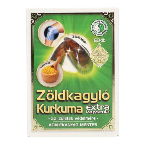 Dr. Chen zöldkagyló kurkuma extra kapszula 