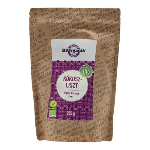 Biorganik bio kókuszliszt 250g