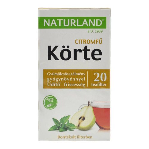 Naturland gyümölcstea körte-citromfű