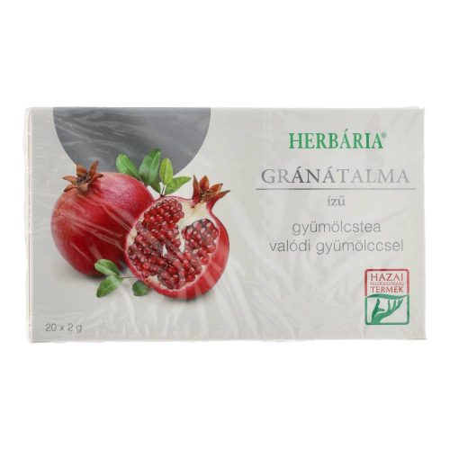 Herbária gyümölcstea gránátalma filter