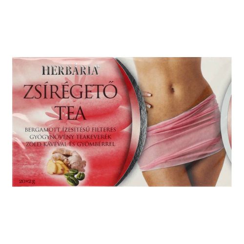 Herbária zsírégető tea filter