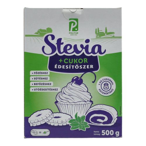 Politur stevia + cukor édesítőszer