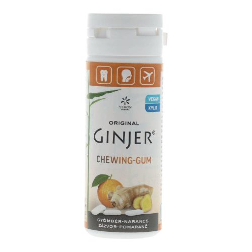 LEMON P. GINJER GYÖMB.-NARANCS RÁGÓ cukormentes