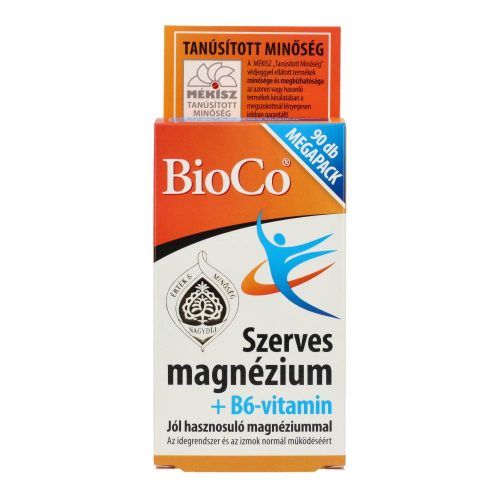 Bioco szerves magnézium+b6 tabletta 90 db