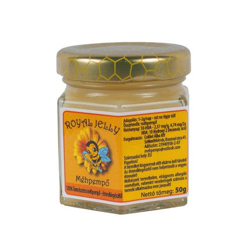 Royal jelly természetes méhpempő 50 g
