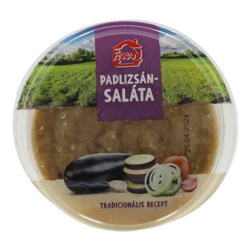 Fanan padlizsánsaláta hagyma 200g 30n