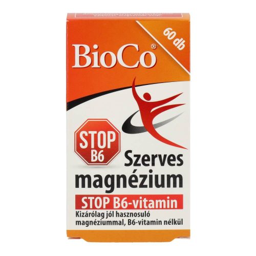 Bioco szerves magnézium stop b6-vit.60 db