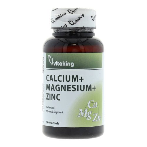 Vitaking kalcium-magnézium-cink tabletta