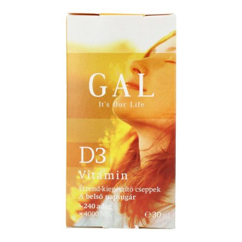 Gal d3-vitamin cseppek 4000ne