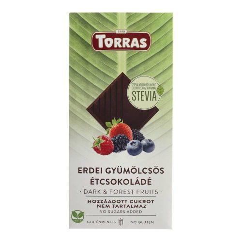 Torras stevia étcsoki erdei gy.gluténmenteshcukormentes125