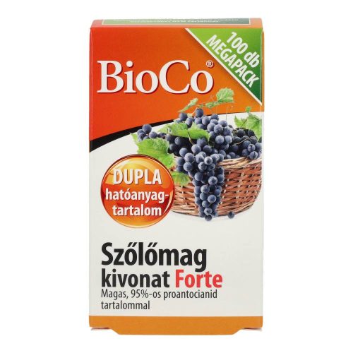 Bioco szőlőmag kivonat forte megapack