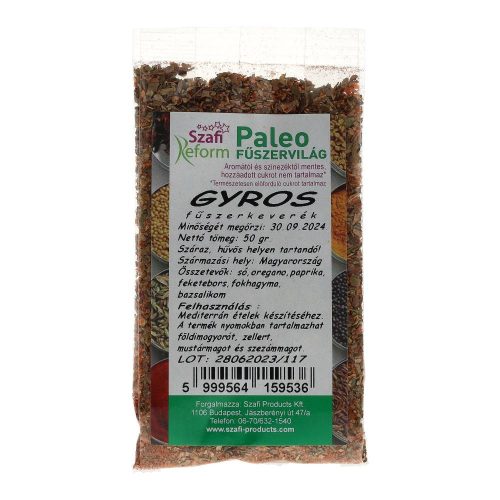Szafi r.fűszer gyros 50g