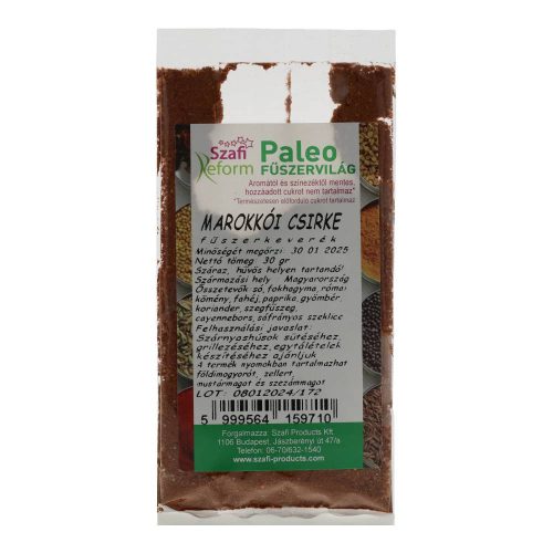 Szafi r.fűszer marokkói csirke 30g