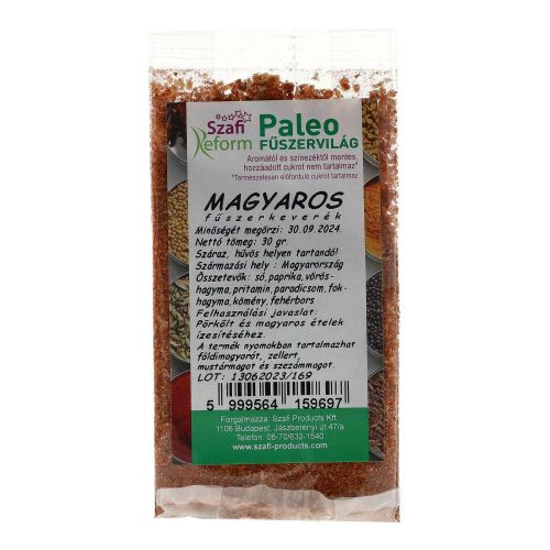 Szafi r.fűszer magyaros 30g