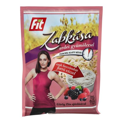 Fit zabkása erdei gyümölccsel