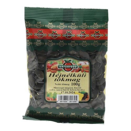 Naturfood tökmag héjnélküli 100g
