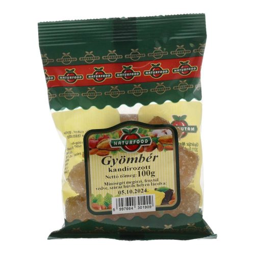 Naturfood kandírozott gyömbér