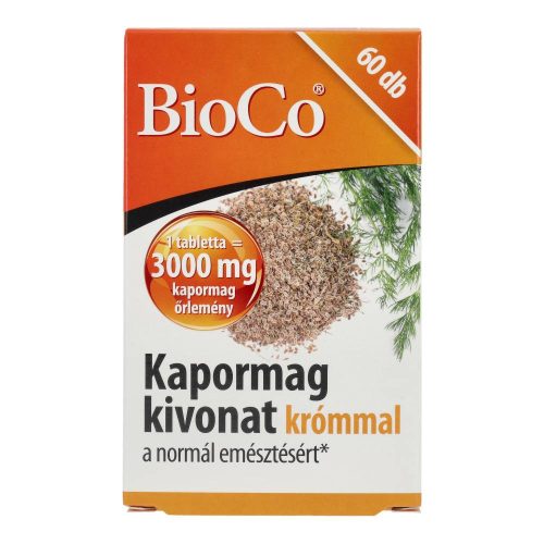 Bioco kapormag tabletta krómmal